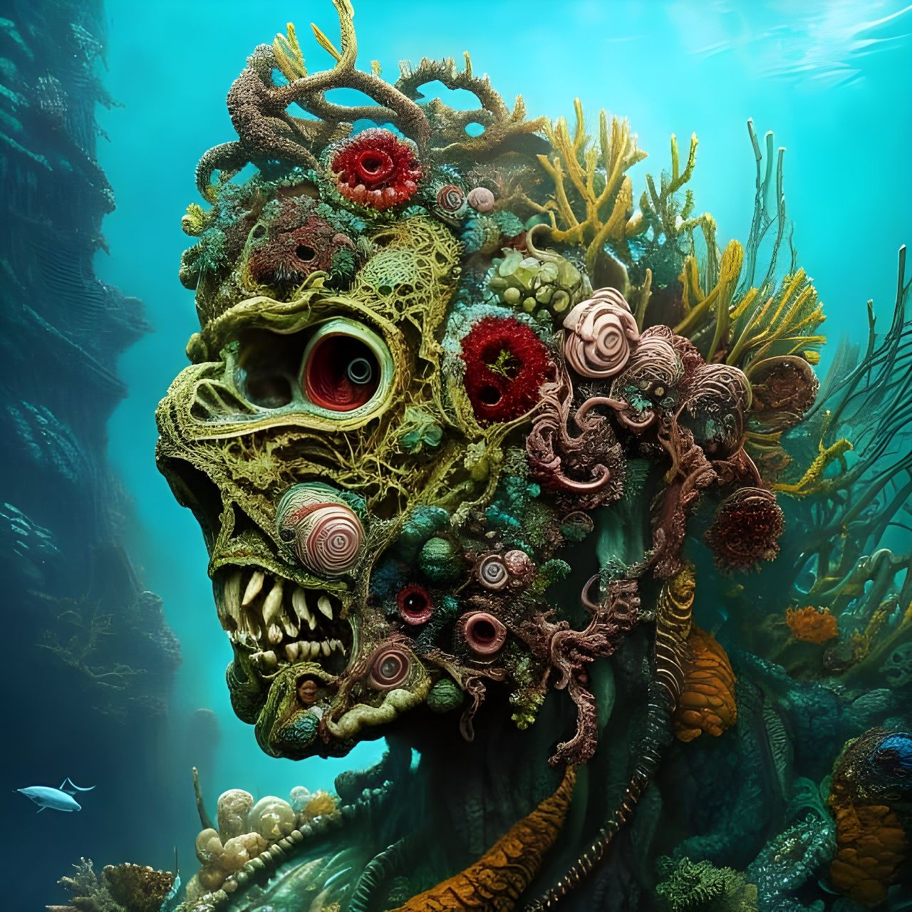 Hidden underwater monsters #3