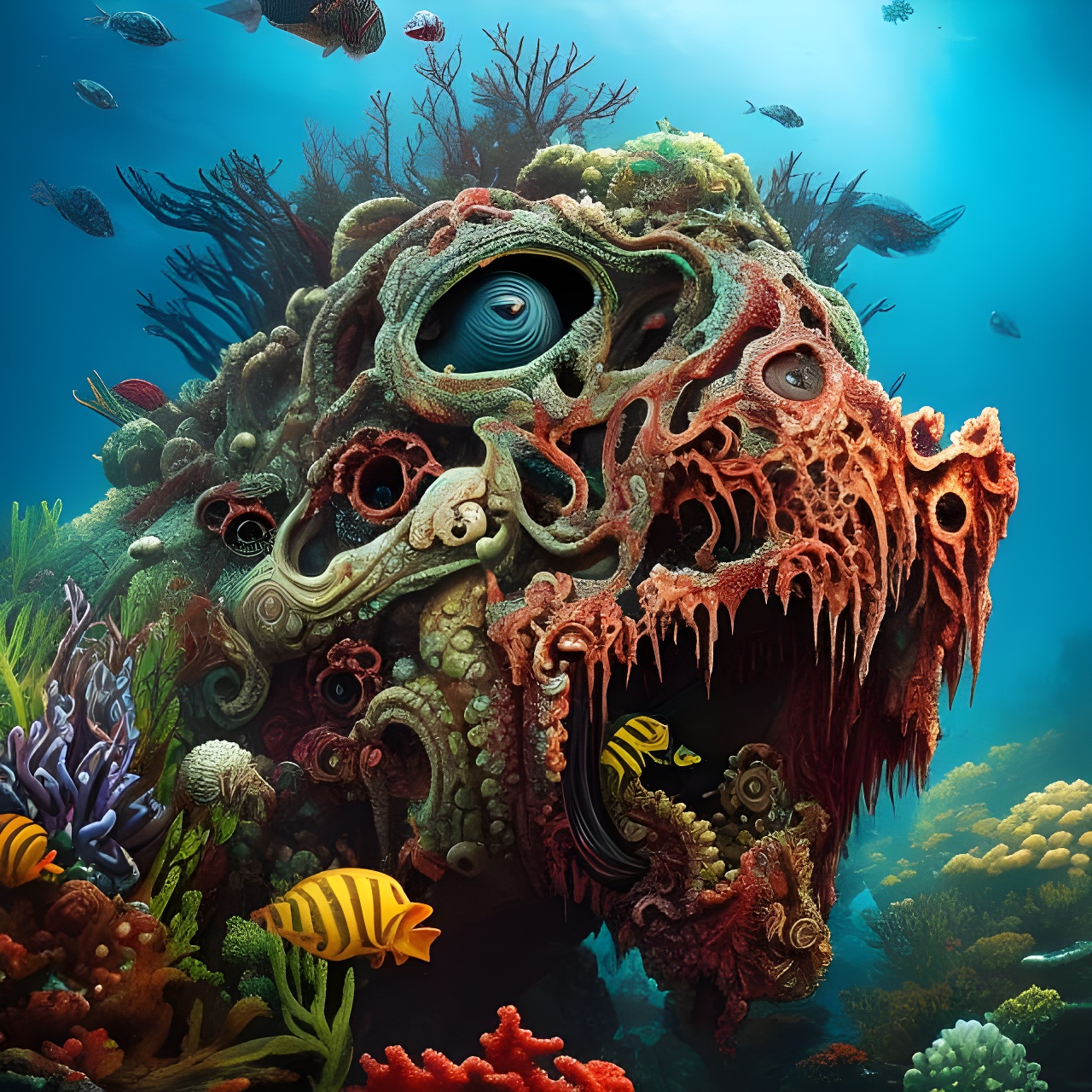 Hidden underwater monsters #4