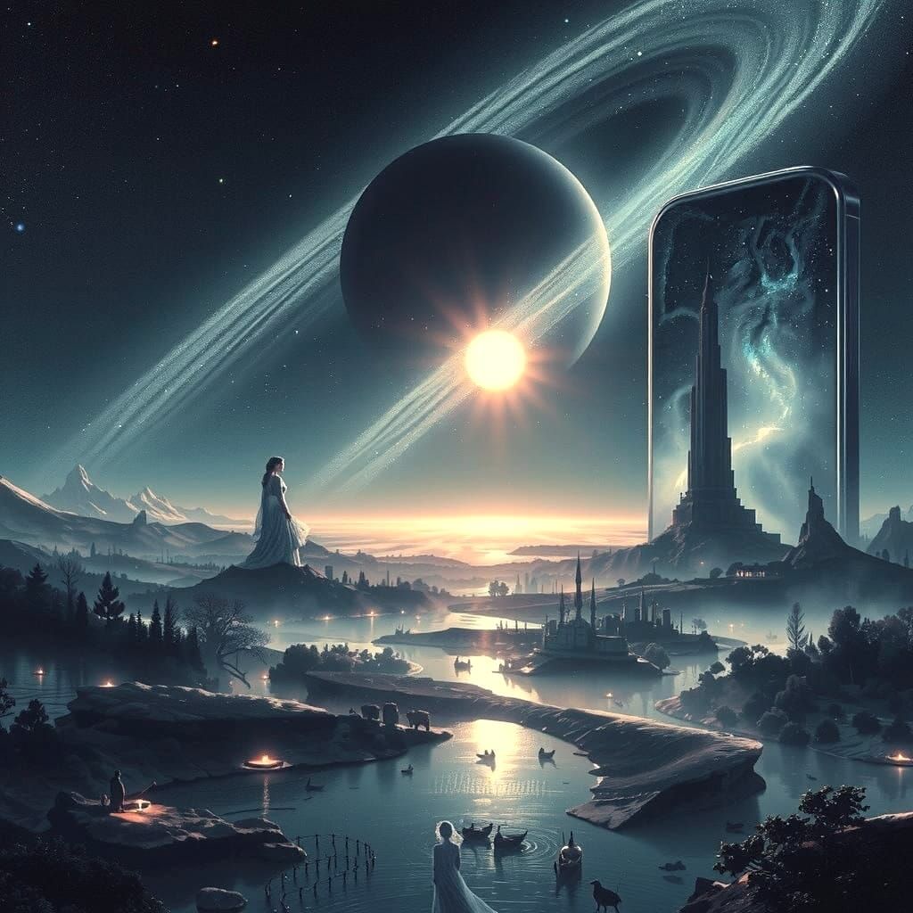 Hyperrealistic Watercolor with Oil Overlay