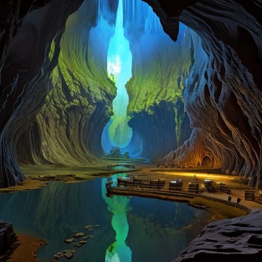 Spectacular High-Definition View of Great Caverns