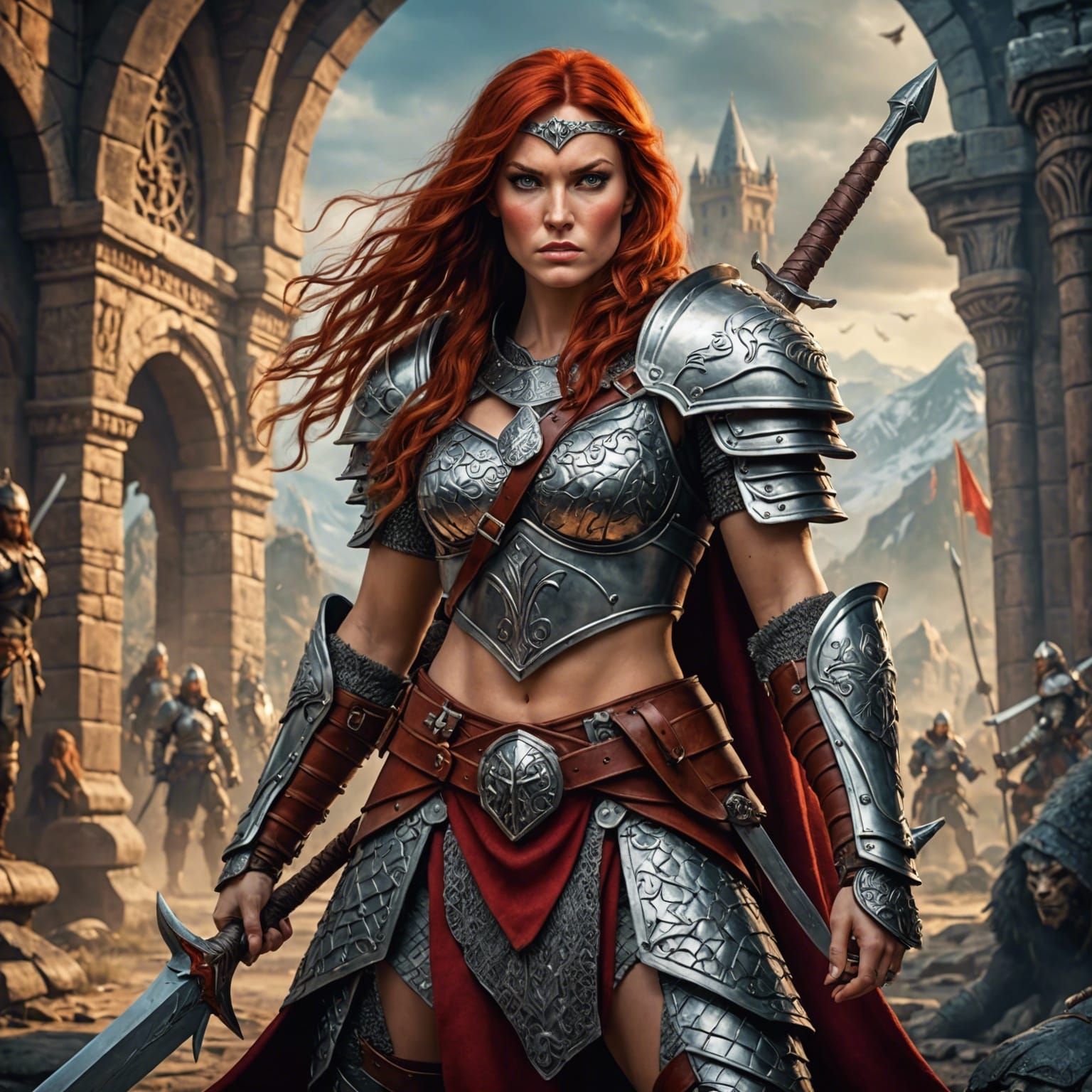 Red Sonja: Warrior in a Mythical Realm