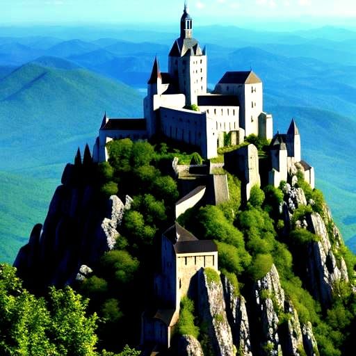 AI Image of Montsegur