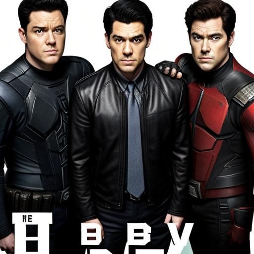 The Boys TV Series Inspired Digital Art