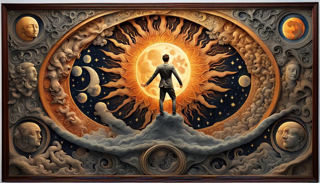 Emergence: A Surreal Digital Masterpiece in 8k