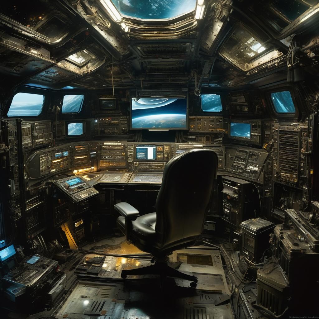 Abandoned flight deck