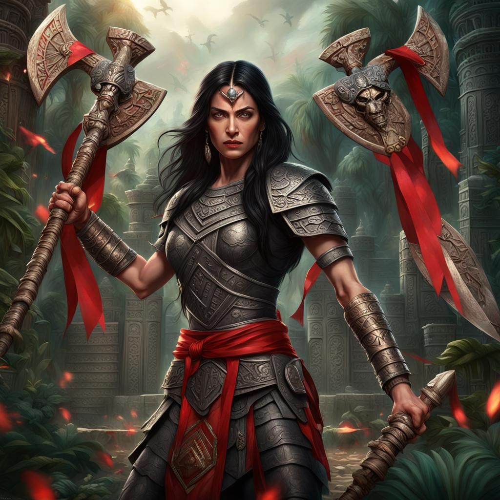 War Priestess of Tempus in Jungle Temple