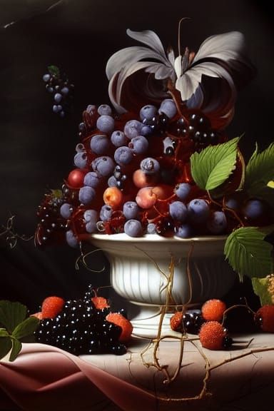 Still Life With Berries