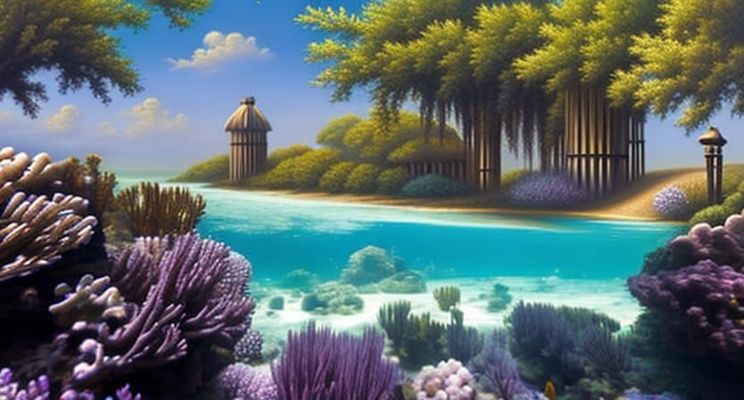 Wind Chimes in Savannah Bayou: Cel-Shaded