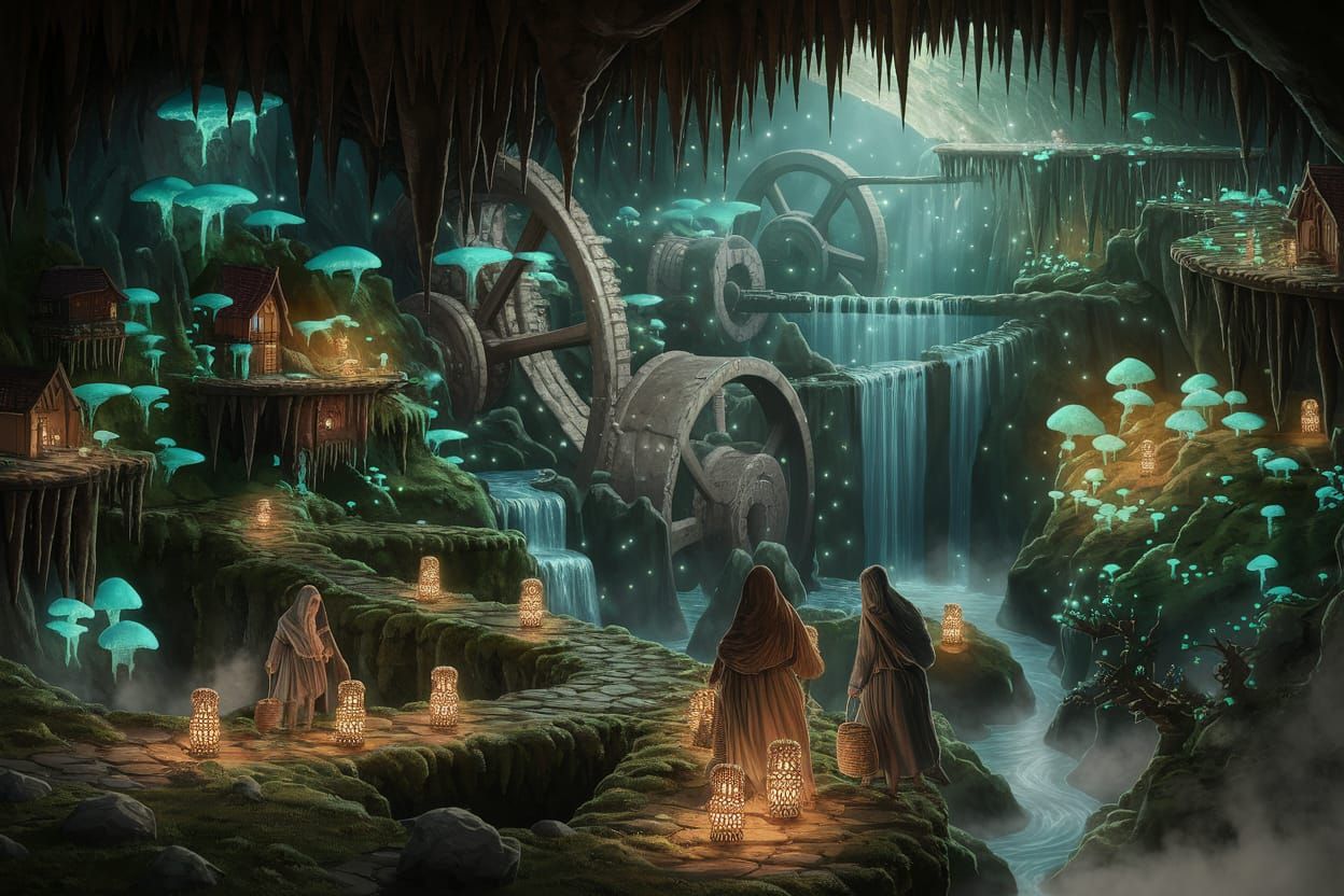 Mystical Subterranean Village