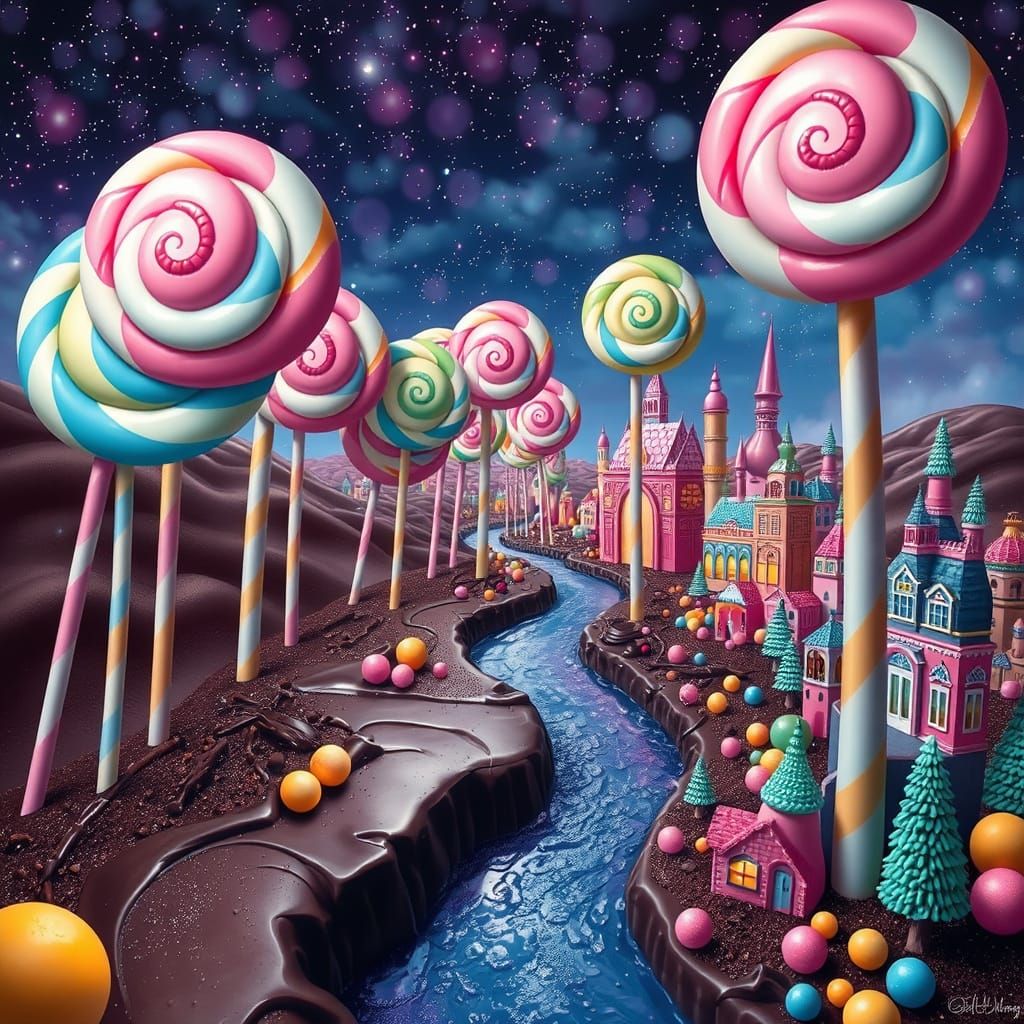 Candy Land: A Whimsical World of Sweets