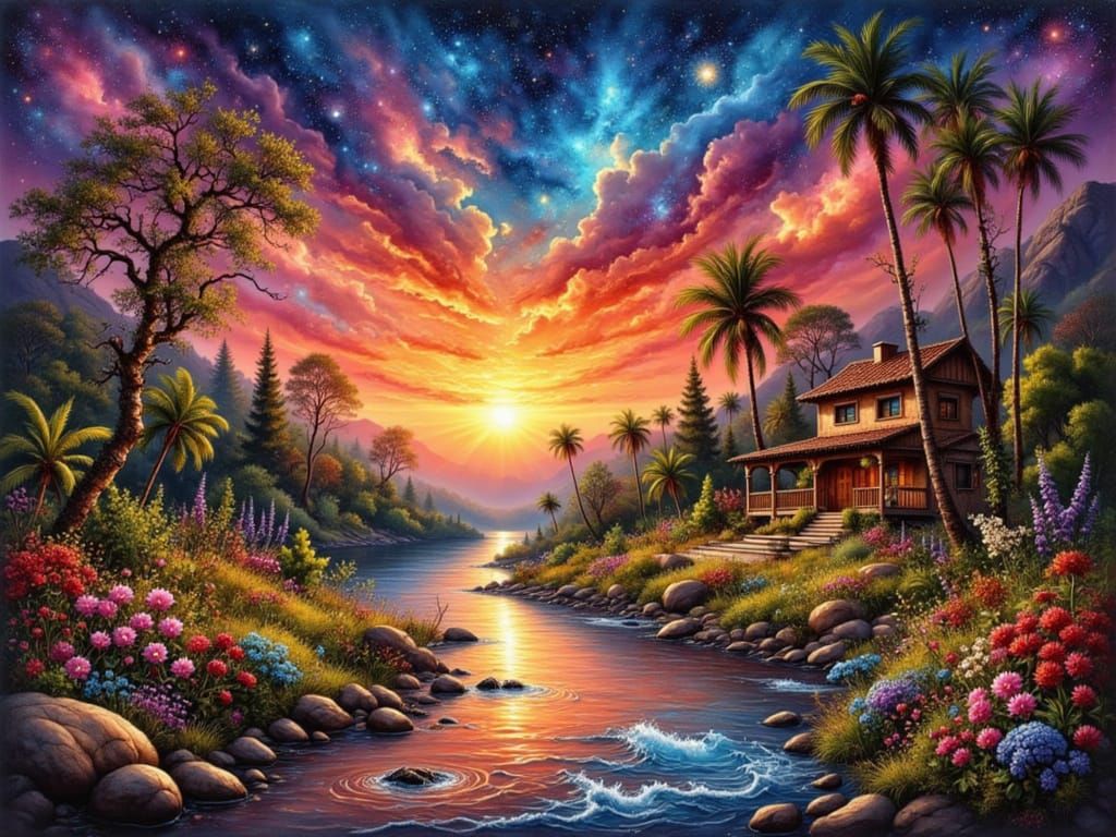 House On a River Bank