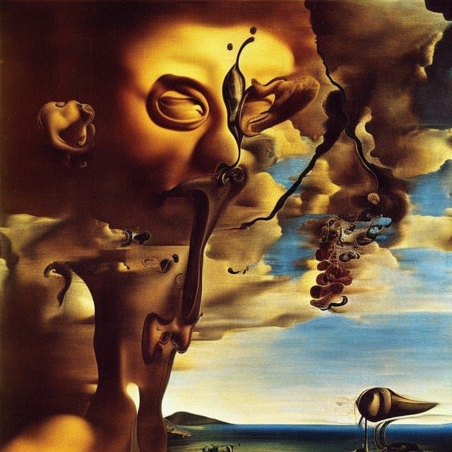 Surreal Fusion of Renaissance and Dreamscape Visions