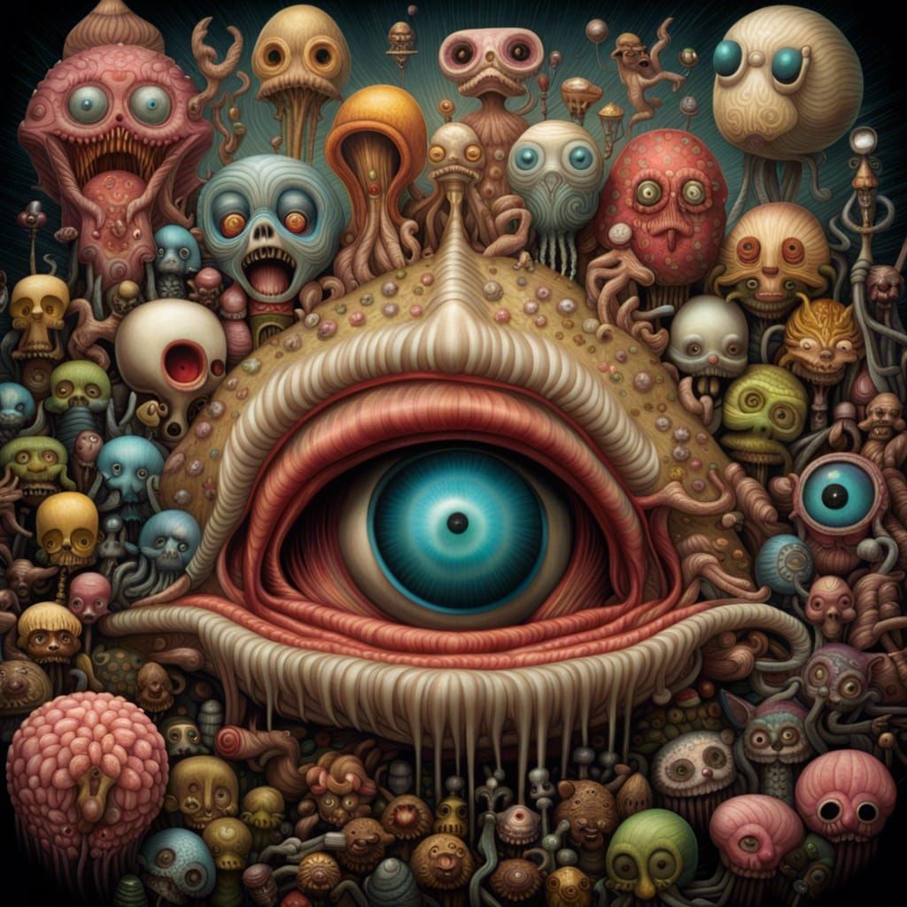 Surreal Psychedelic Fantasy in Ultra-High Definition