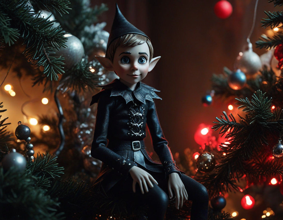 Dark Whimsy Christmas Horror: Elf on the Shelf Terrorizes th...