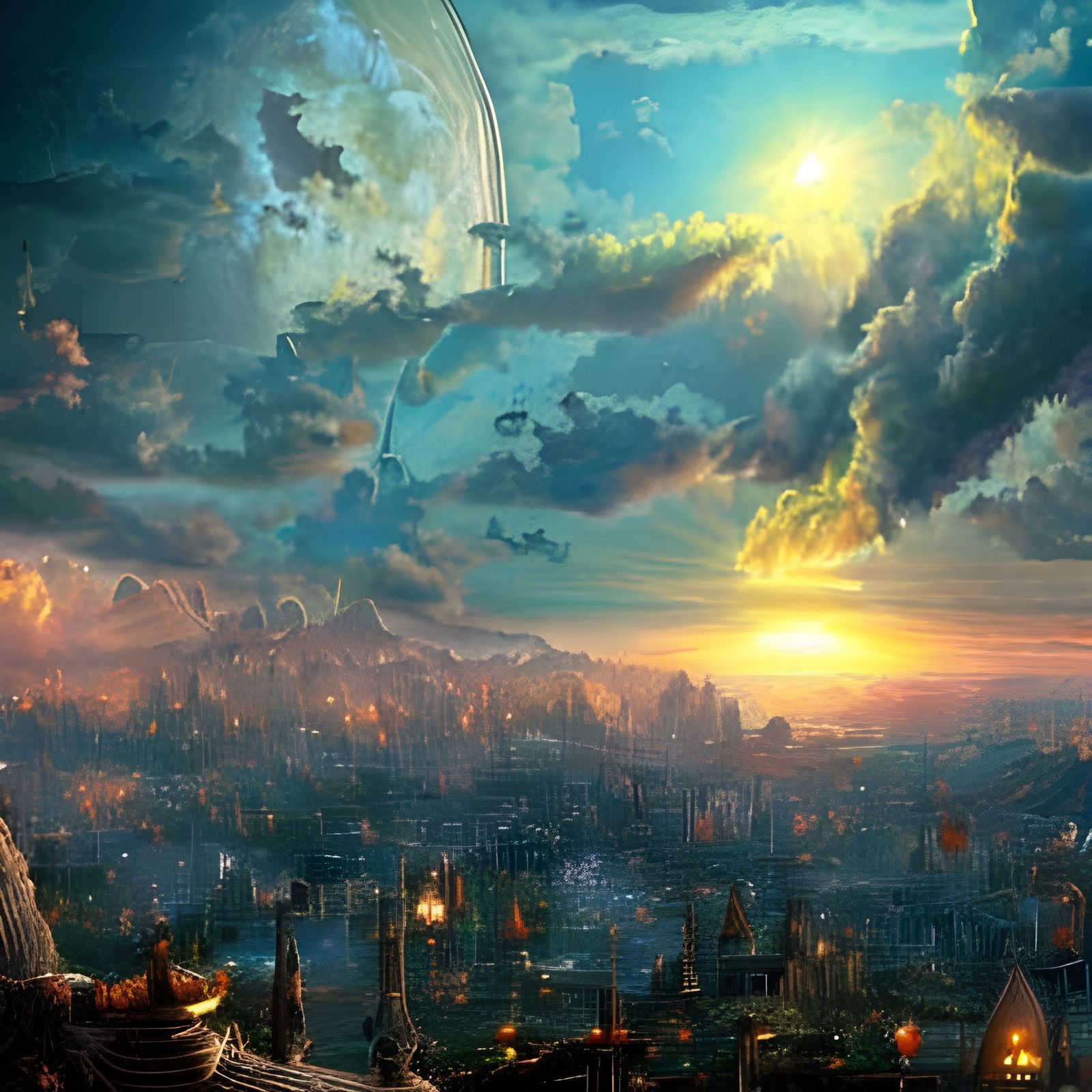 Abstract Rendering of Strange Worlds