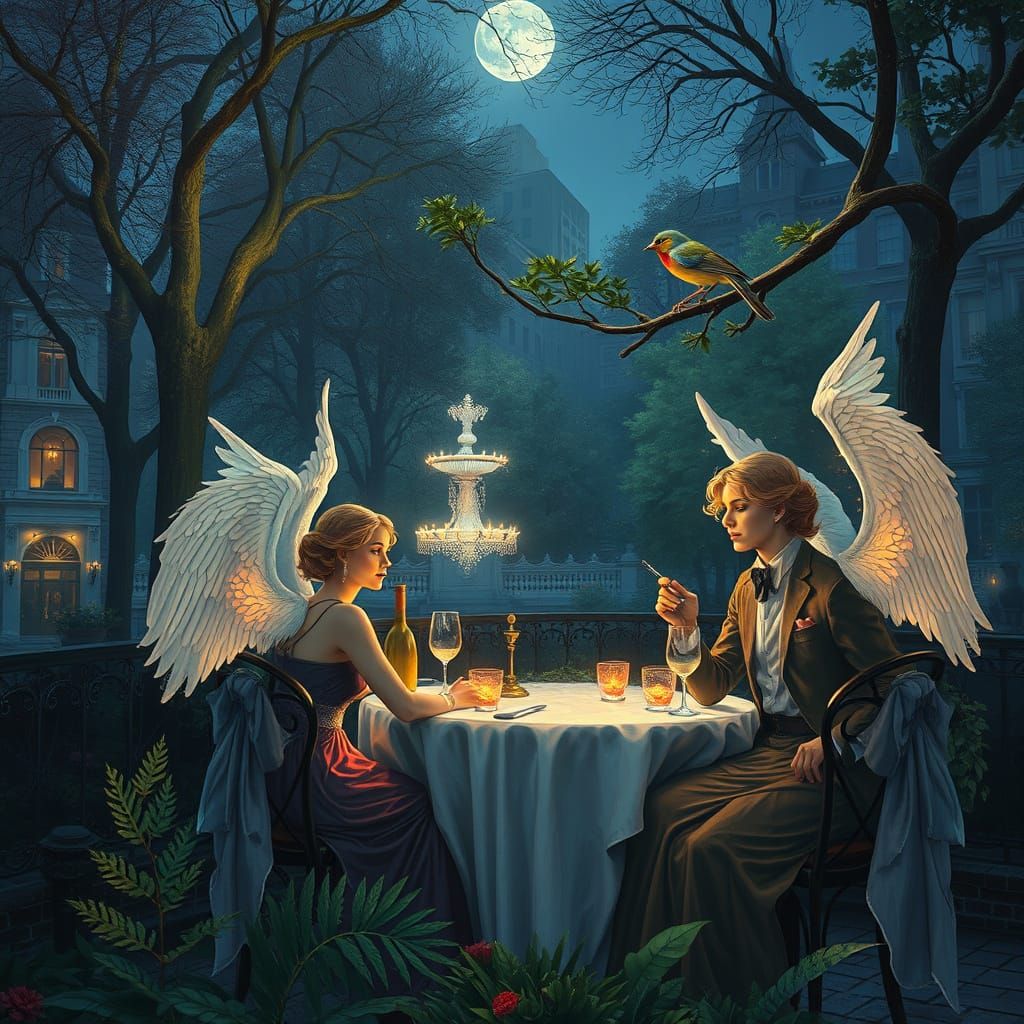 Angelic Nightingale Serenade in Berkeley Square