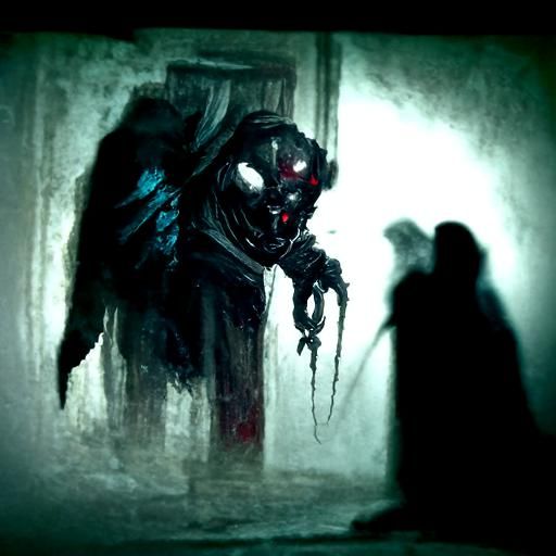 Sinister Figure Emerges From Darkness