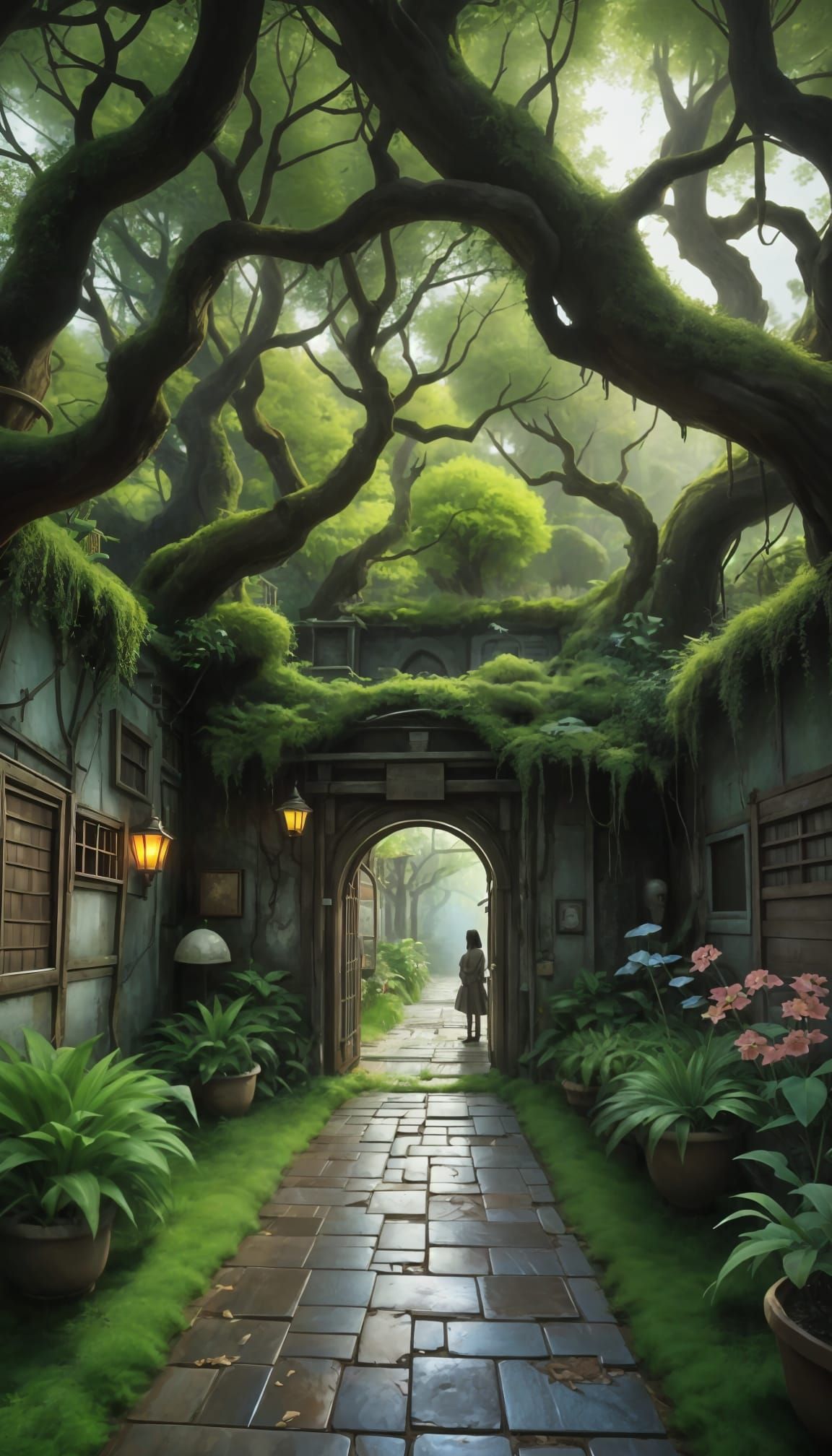 A Secret Garden Awaits in Isometric Wonder