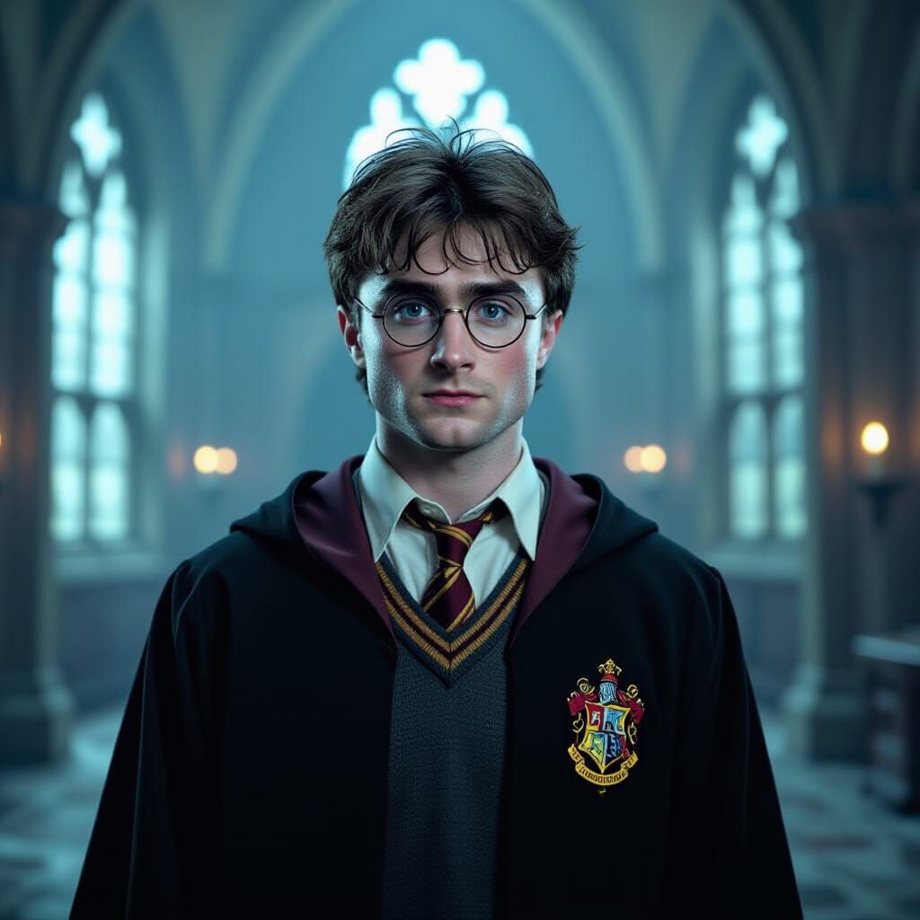 Harry Potter Heroic Cinematic Film Still