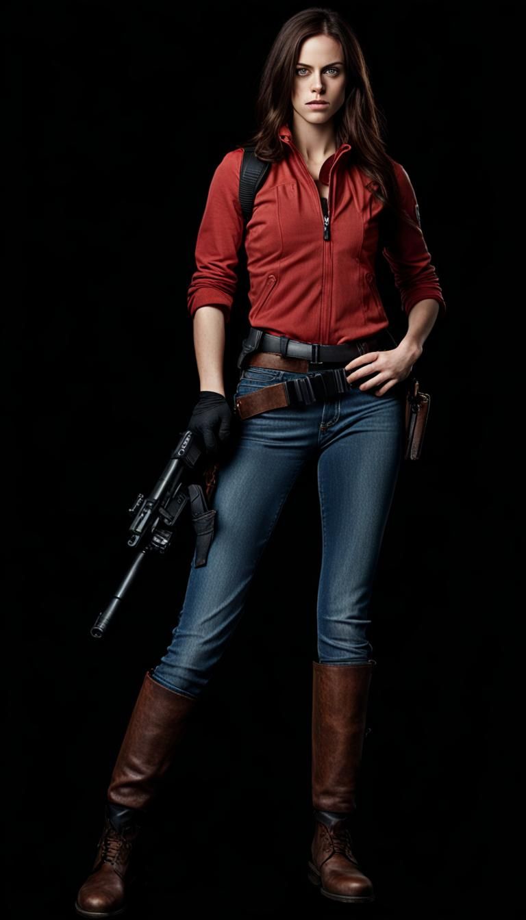 Kaya Scodelario Portrait in Professional Photography Style