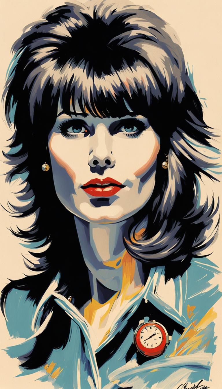 Chrissie Hynde of The Pretenders