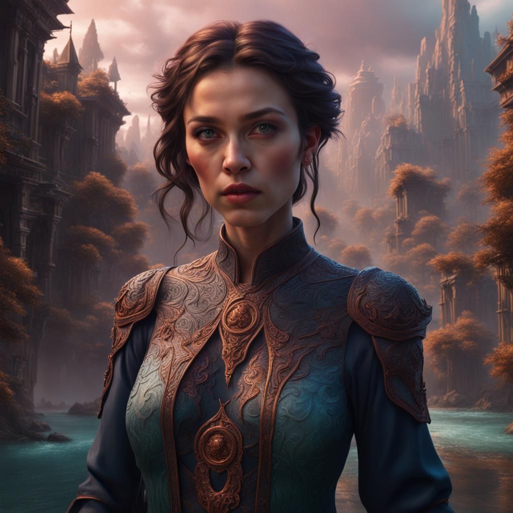 Woman Artist Under Hex: Fantasy Concept Art