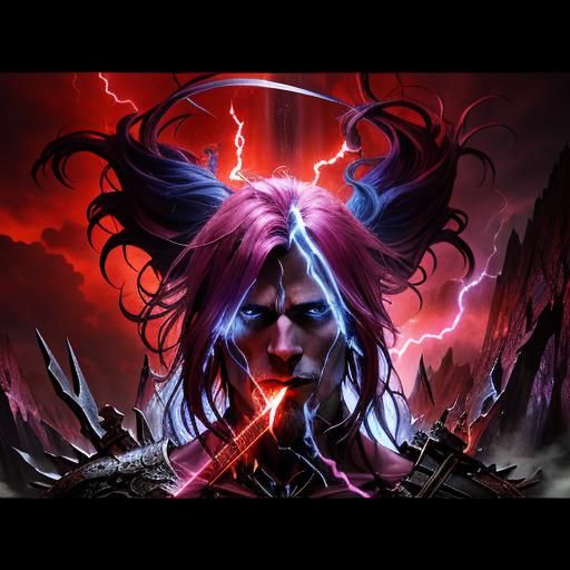 Corrupted Steven Universe Dark Fantasy Portrait