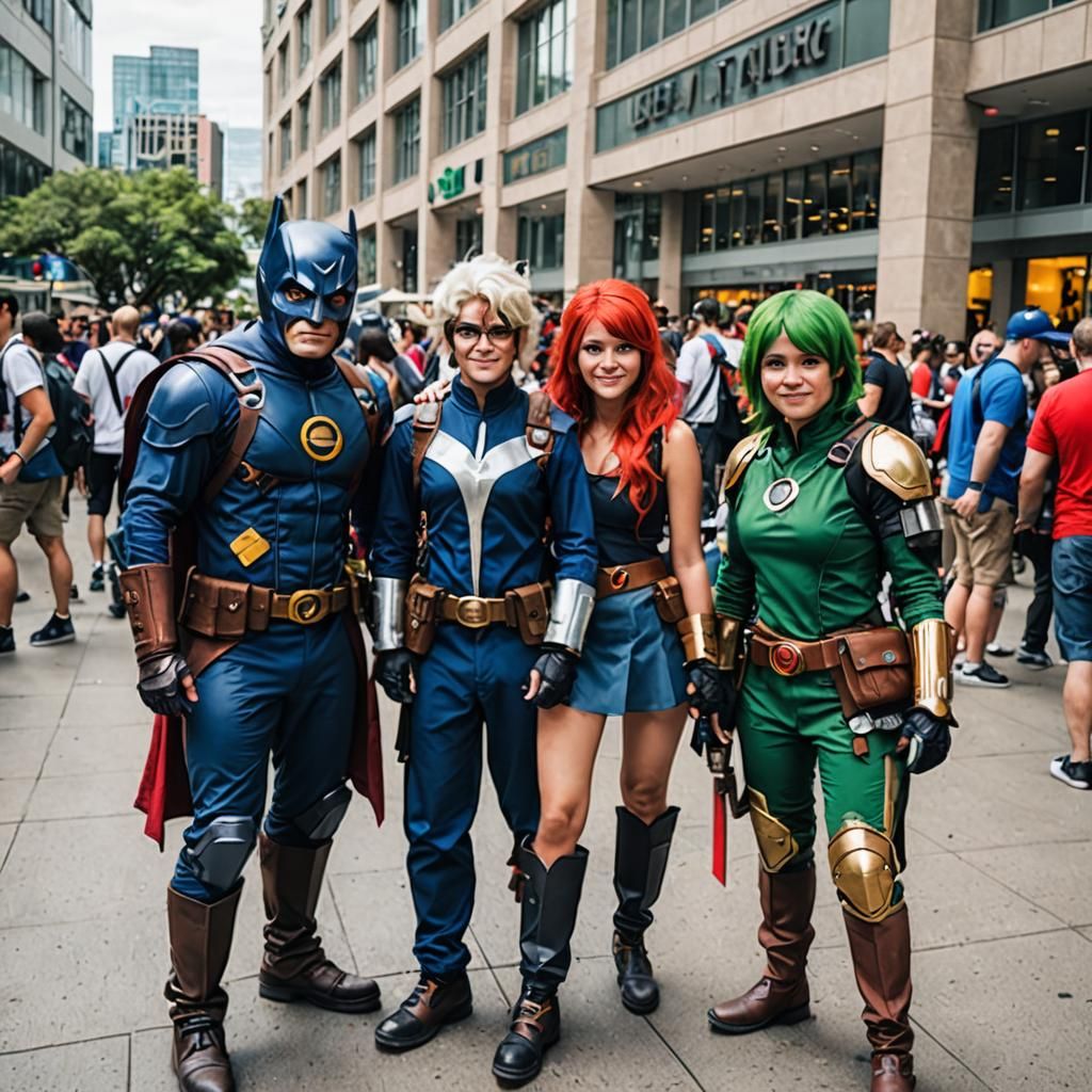 Cosplay Extravaganza at ComiCon