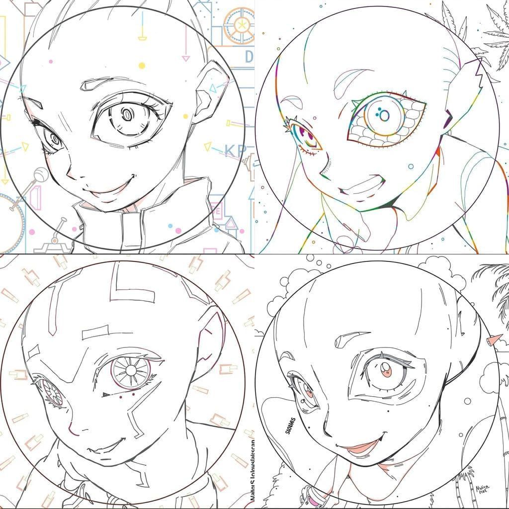 Anime Pop Art Transformation with Vibrant Details