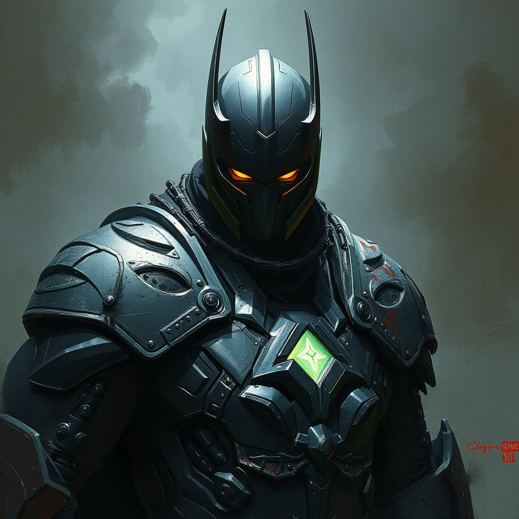 Medieval Iron Man in Sinister Style