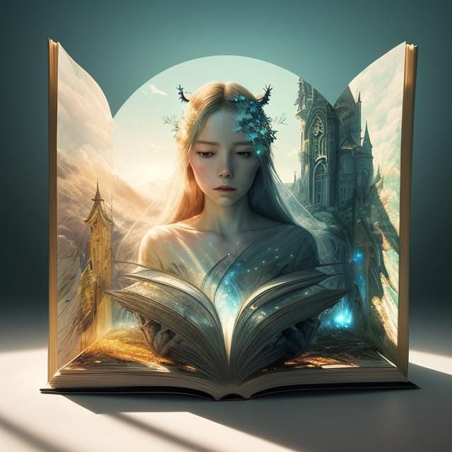Fairytale World Emerges in Hyperreal Digital Art