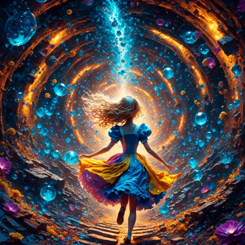 Alice in Wonderland: Cosmic Astral Journey