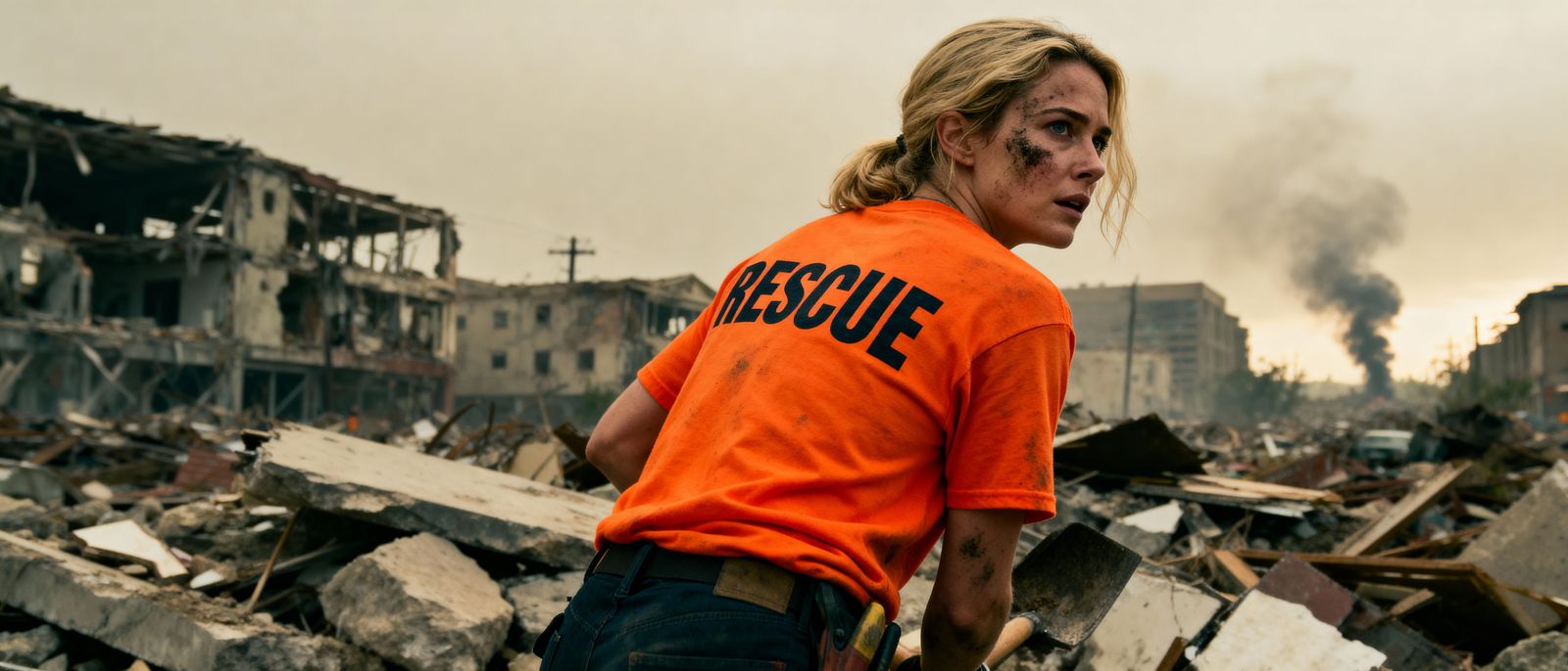 Volunteer Clears Disaster Debris in Gritty Photojournalism S...