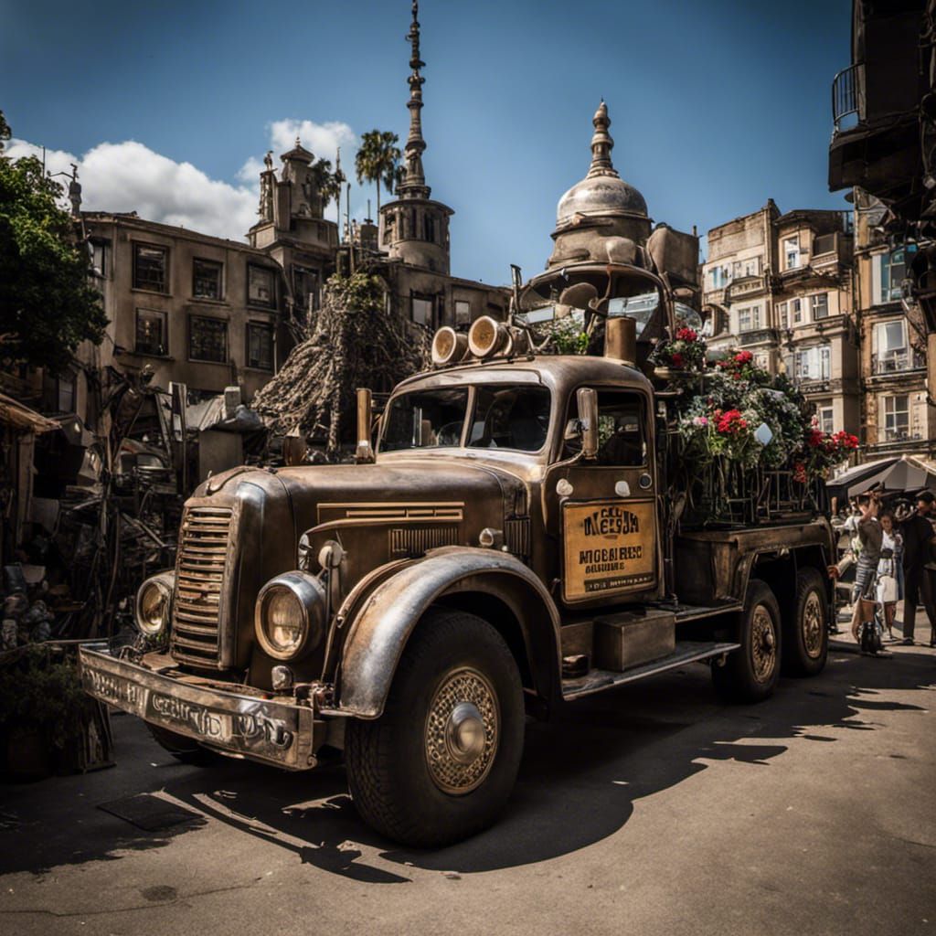 Recycled City: A Banksy-Inspired Art Installation