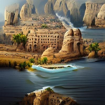 Detailed Matte Painting of Egypt