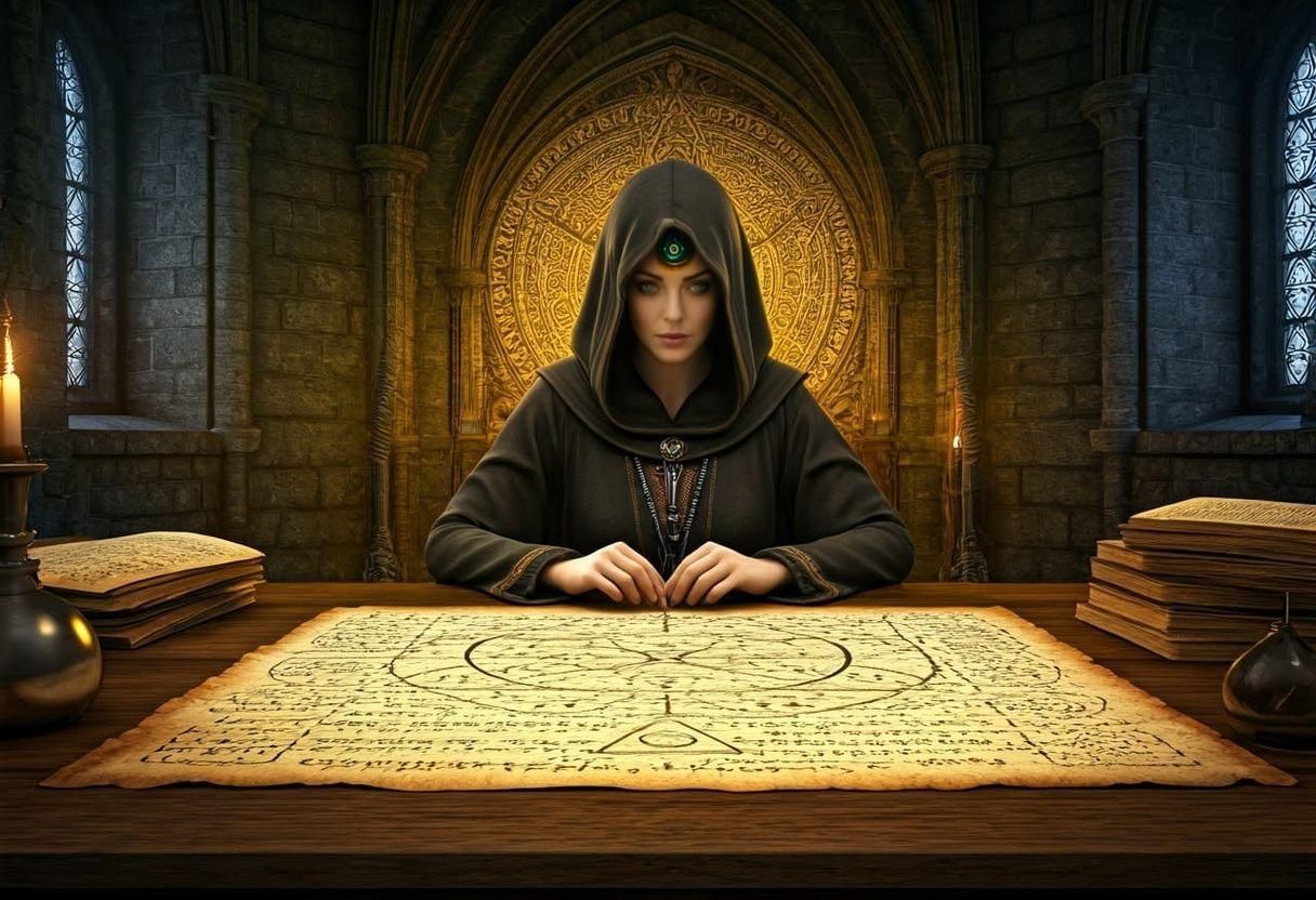 Dark Mystic Unveils Ancient Secrets in Esoteric Monastery Ch...