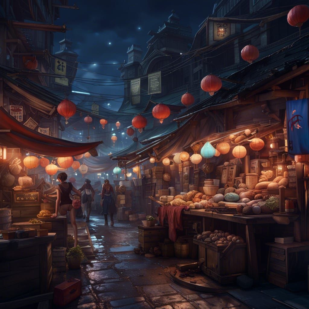 night market