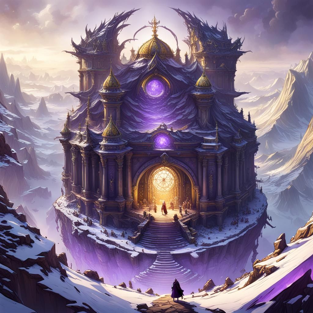 Epic Giant Dominates Earth in Dark Fantasy Art