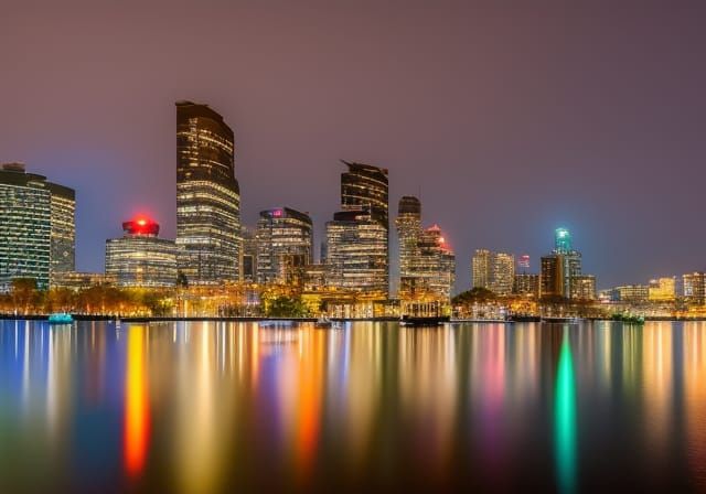 Rotterdam Harbor by Night: Professional Photography