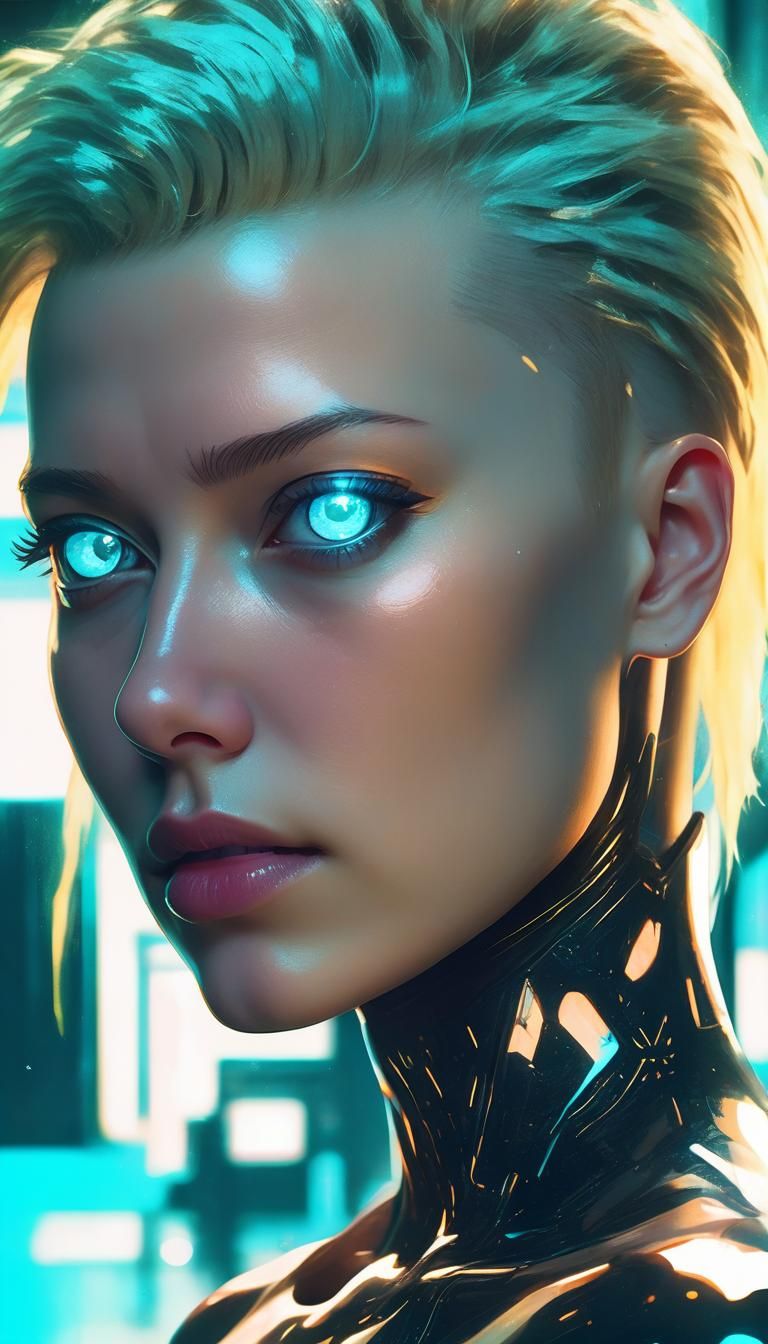 A newly crafted female AI