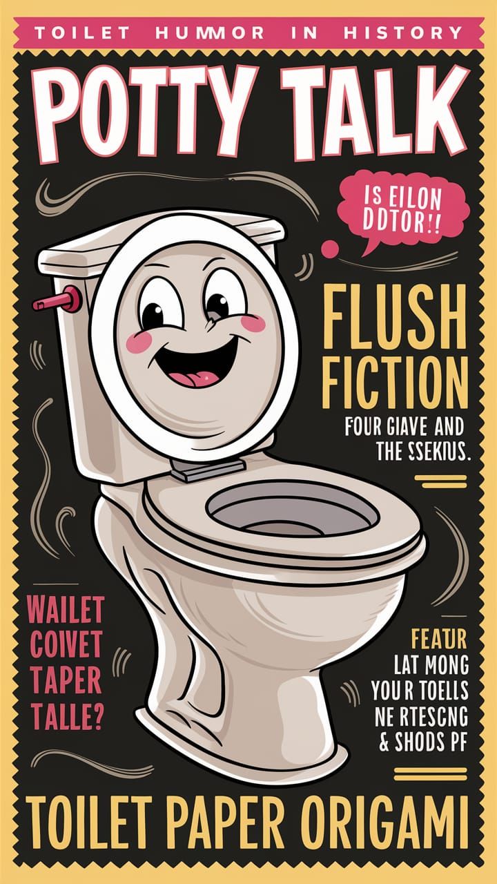 Talking Toilet Magazine Cover: Potty Talk