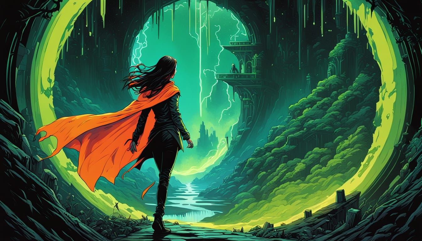 Vampire Witch Emerges into Alternate Dimension