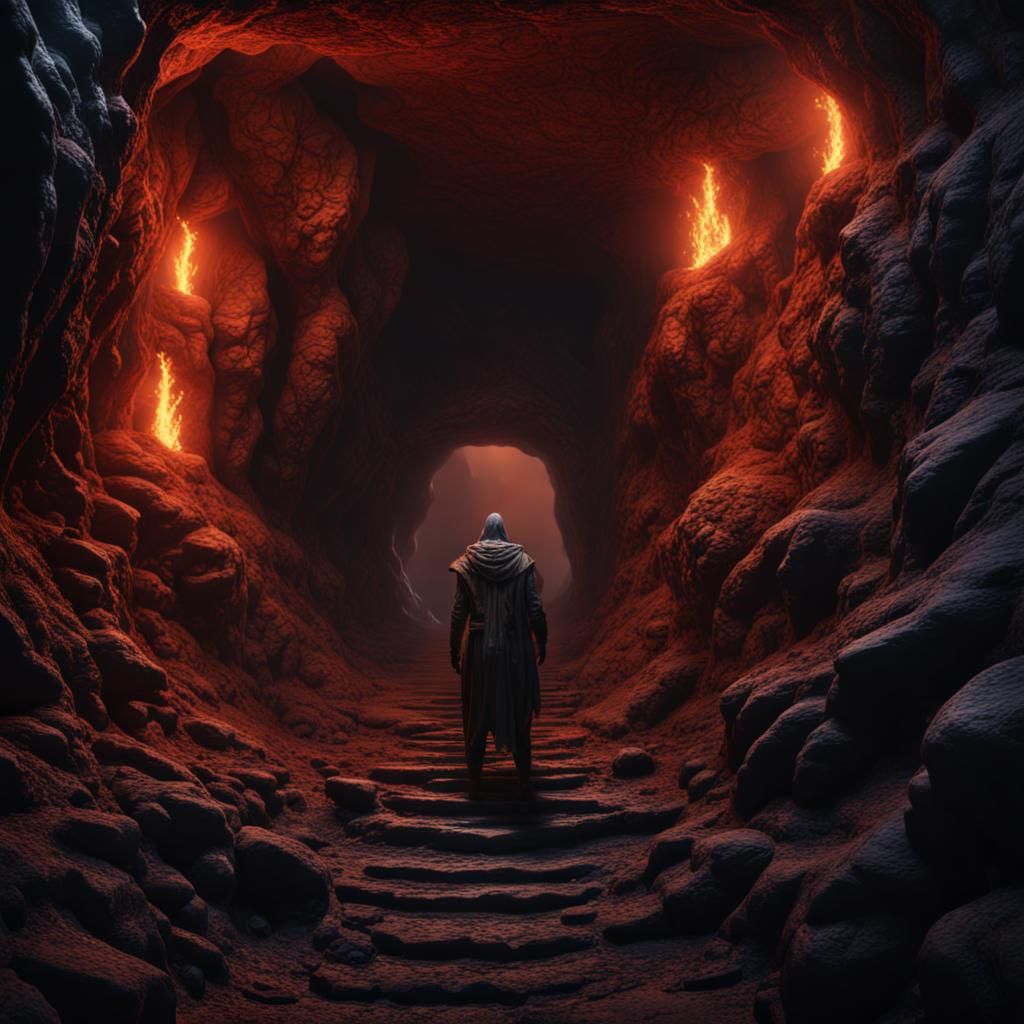 A Thousand Eyes Stare From Dark Cave