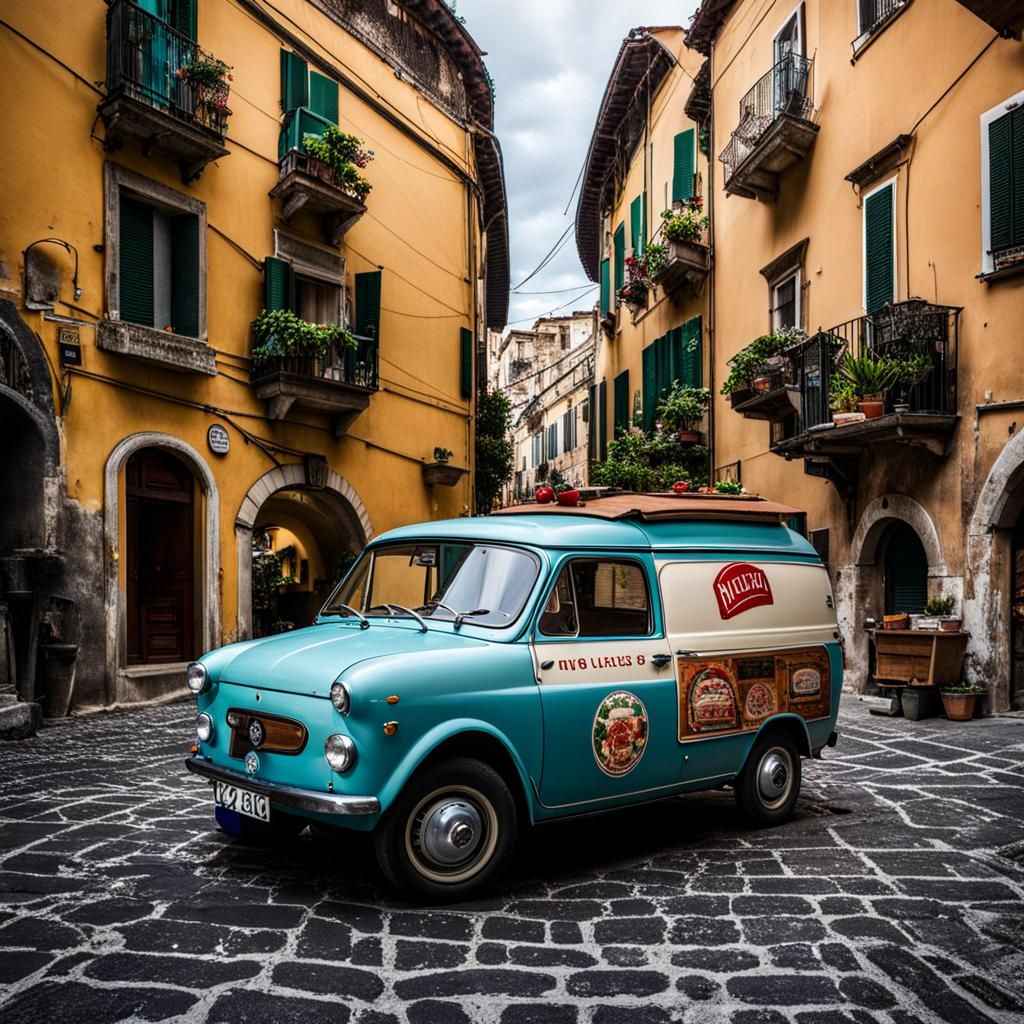Italian Car-Based Van in Naples