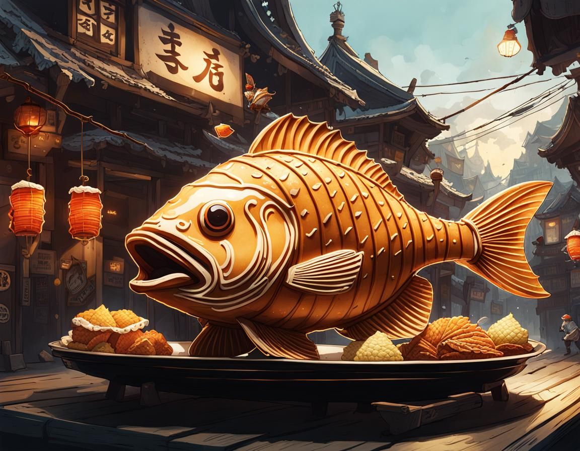 Excessively Detailed Million Dollar Taiyaki