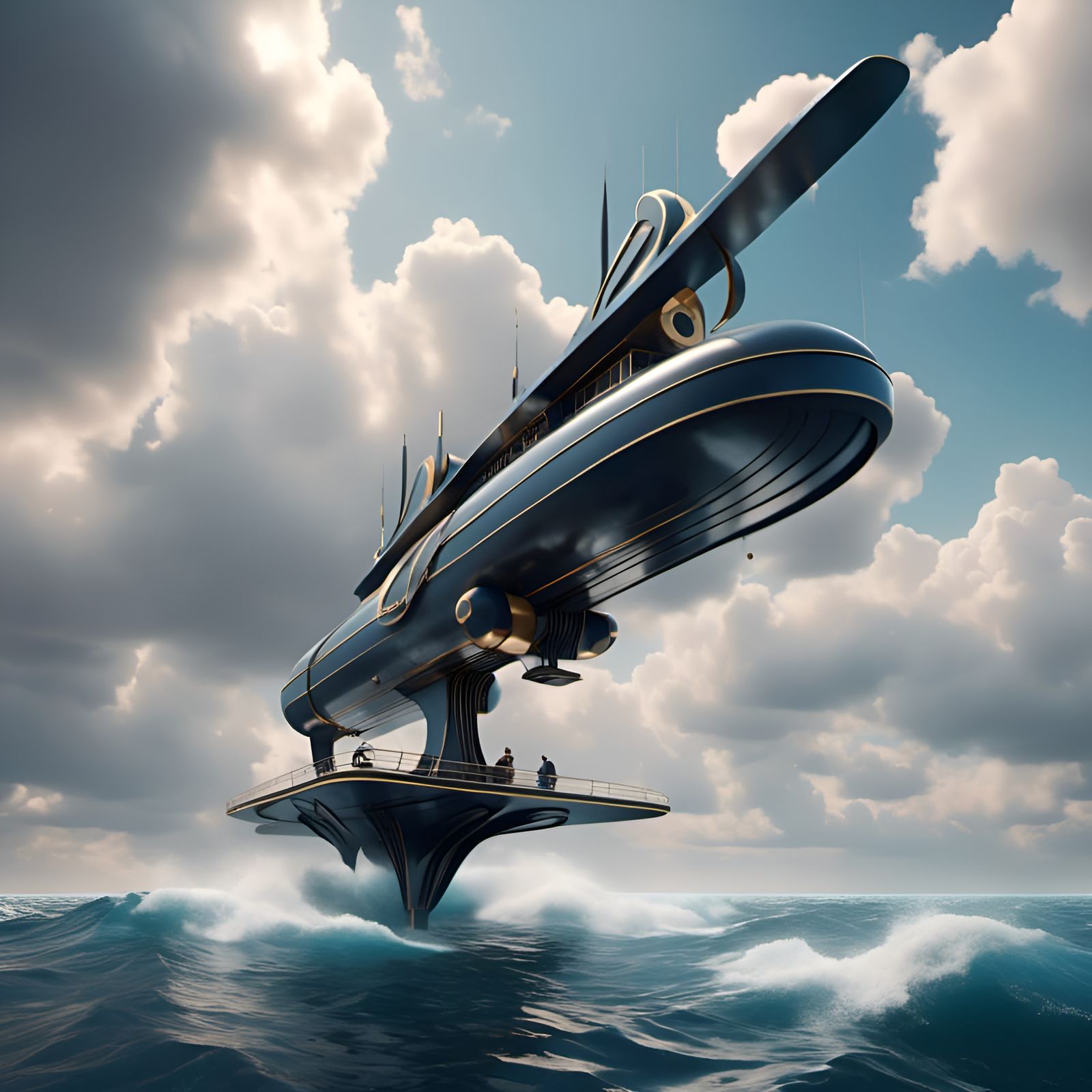 Negative energy Alcubierre point drive ship "Dancer"