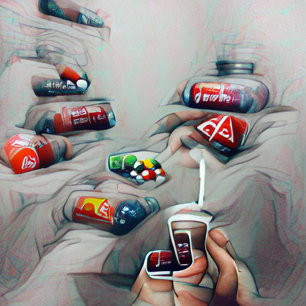Abstract Image of Addiction and Dependency