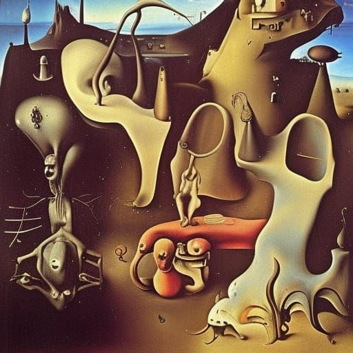 Surreal Dreamscape: Artists in a Psychedelic Trip