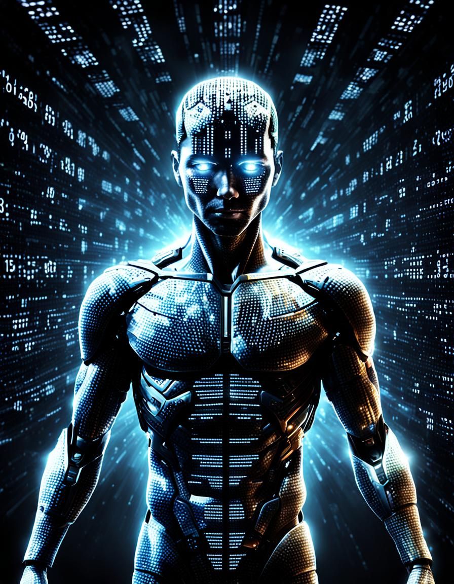 Radiant Binary Transformation: Digital Being Emergence