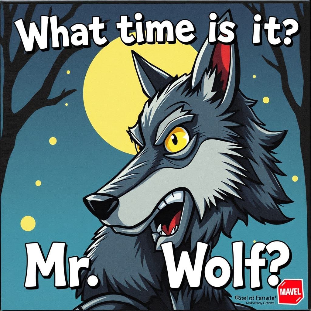What time is it Mr Wolf game